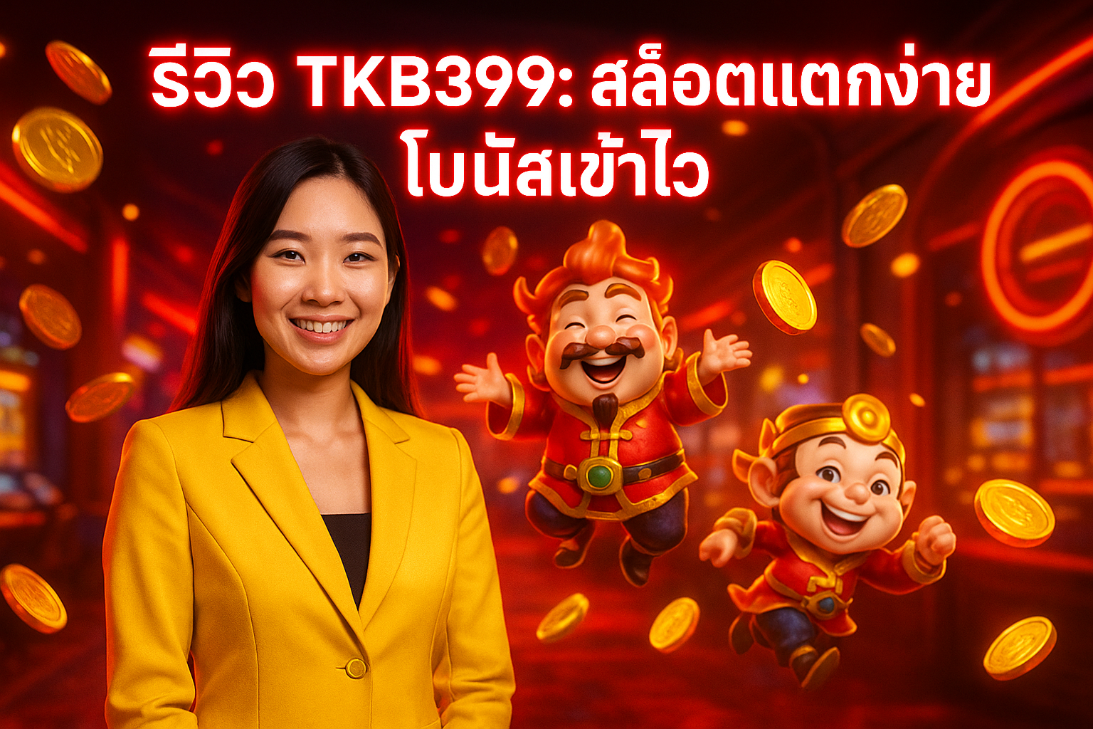 รีวิว TKB399: สล็อตแตกง่าย โบนัสเข้าไว