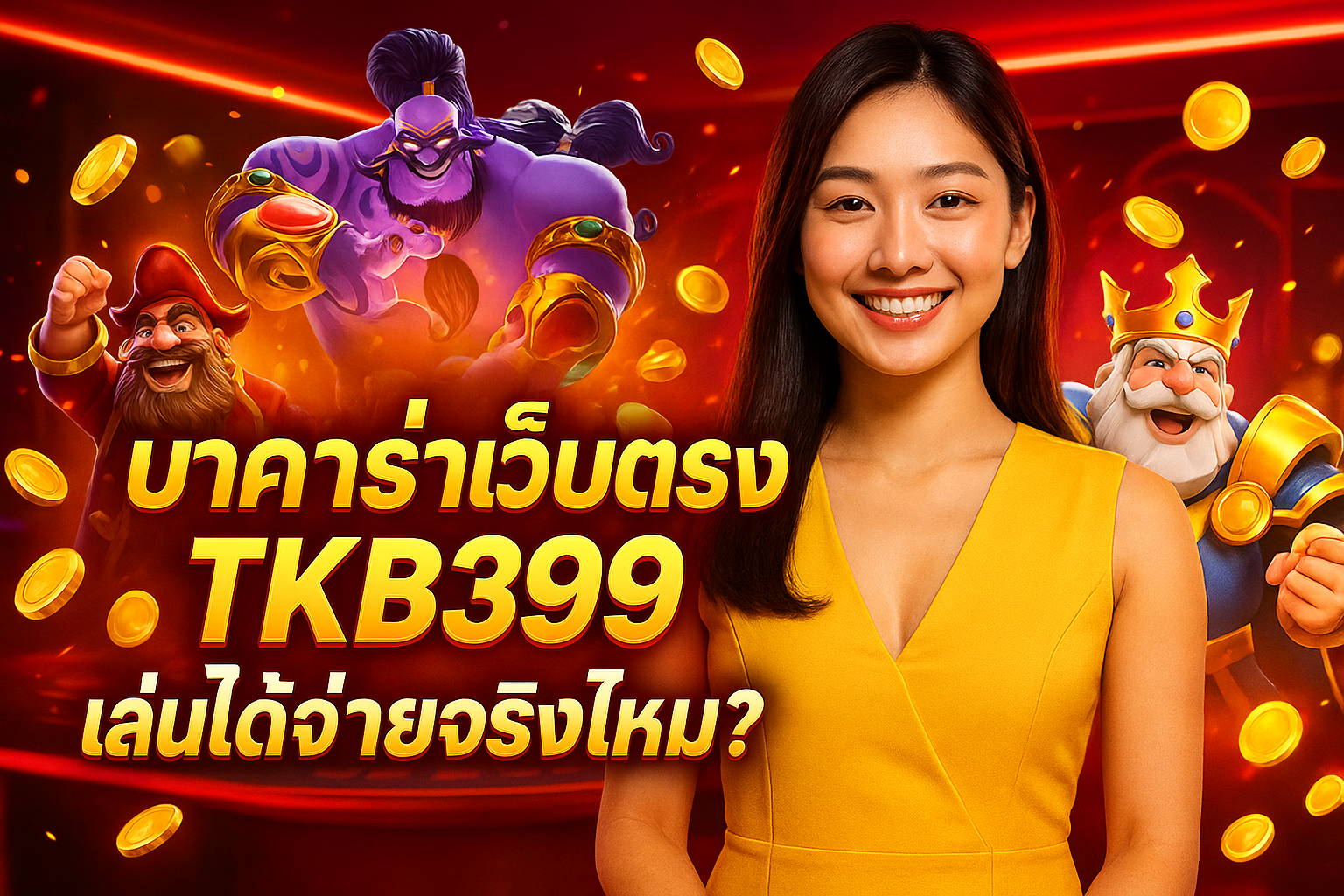 บาคาร่าเว็บตรง TKB399 เล่นได้จ่ายจริงไหม?